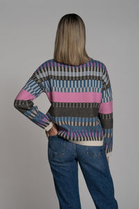 Multicolor Sweater knitted