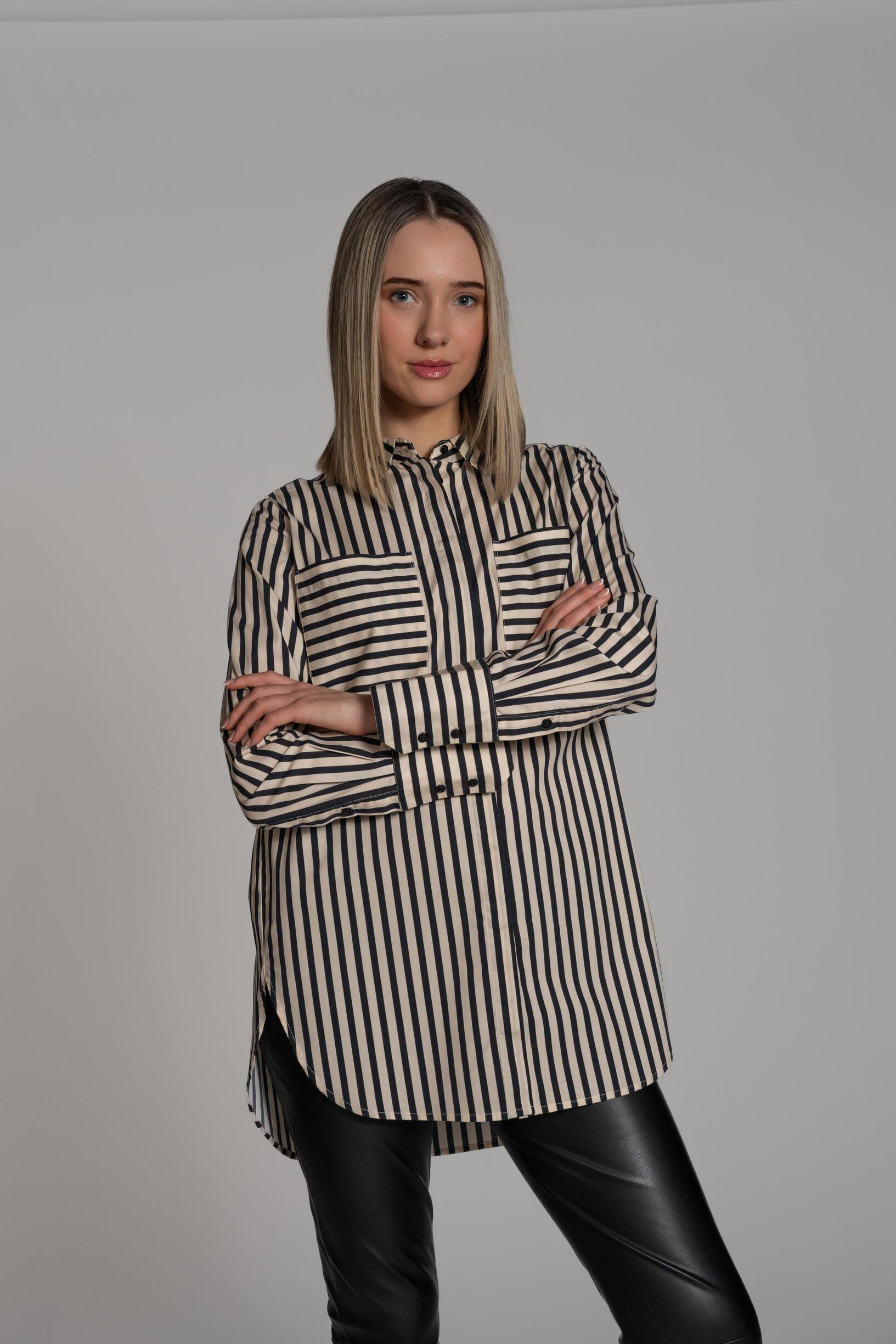 Long Blouse striped