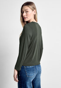 Offene Shirtjacke