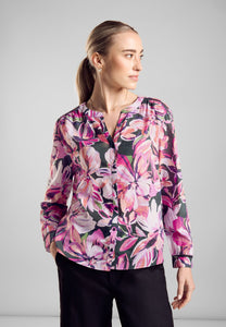 Bluse mit Flower Print