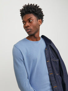 JJELEO KNIT CREW NECK NOOS