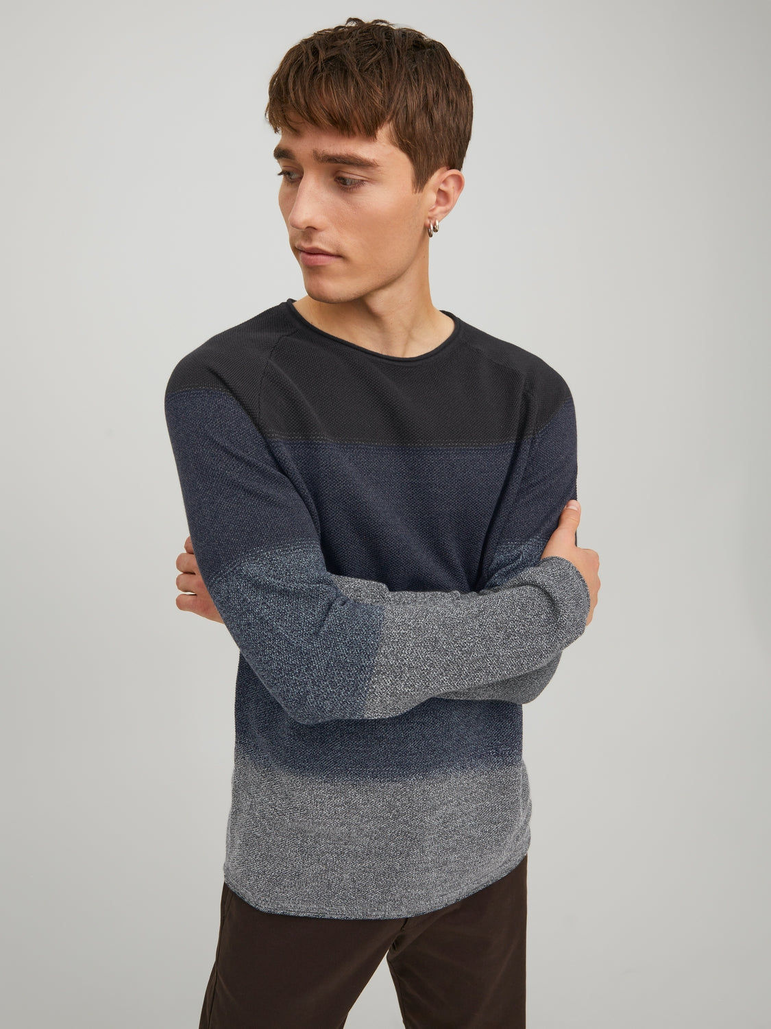 JJEHILL KNIT CREW NECK NOOS