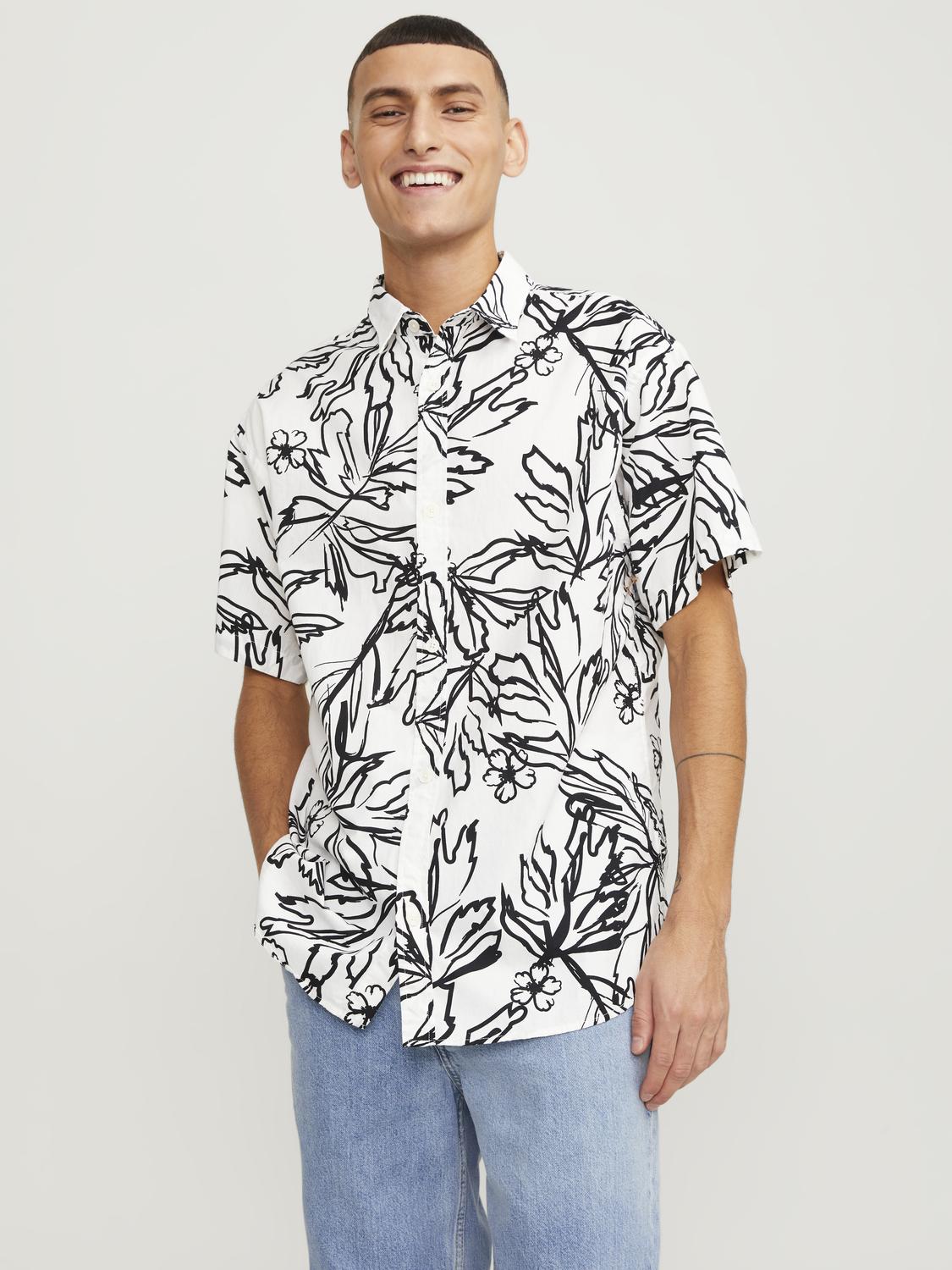 JORLAFAYETTE AOP SHIRT SS LN