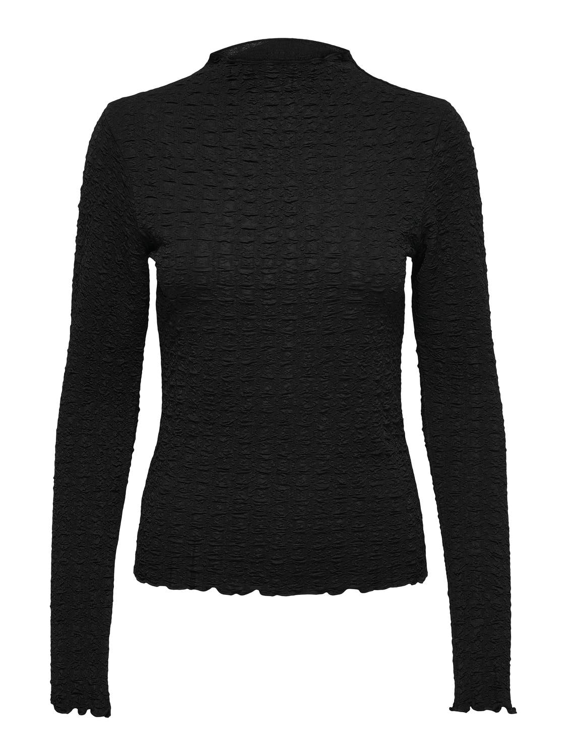 ONLGERDA L/S MOCK NECK TOP JRS