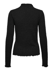 ONLGERDA L/S MOCK NECK TOP JRS