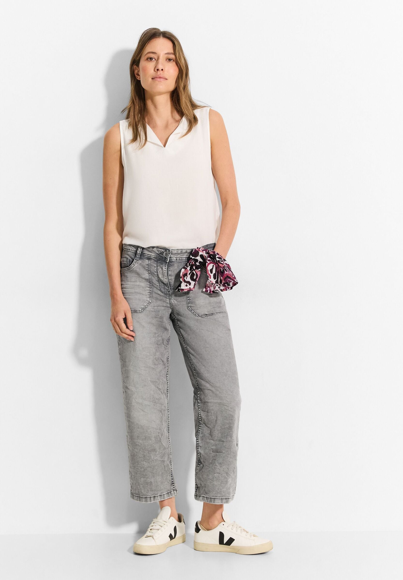 Culotte Jeans mit Bandana