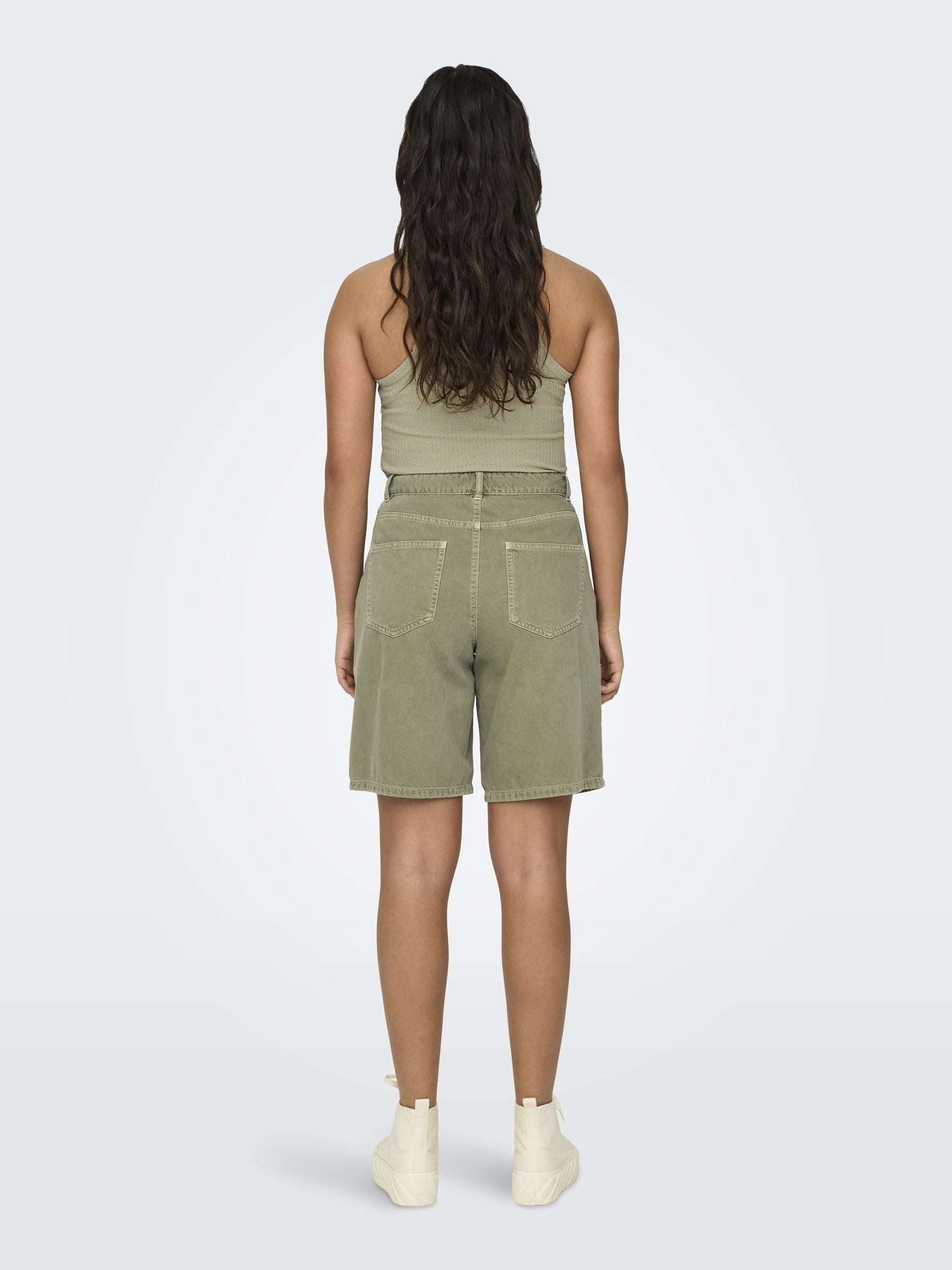 ONLSILLA MW LOOSE BERMUDA SHORTS PNT