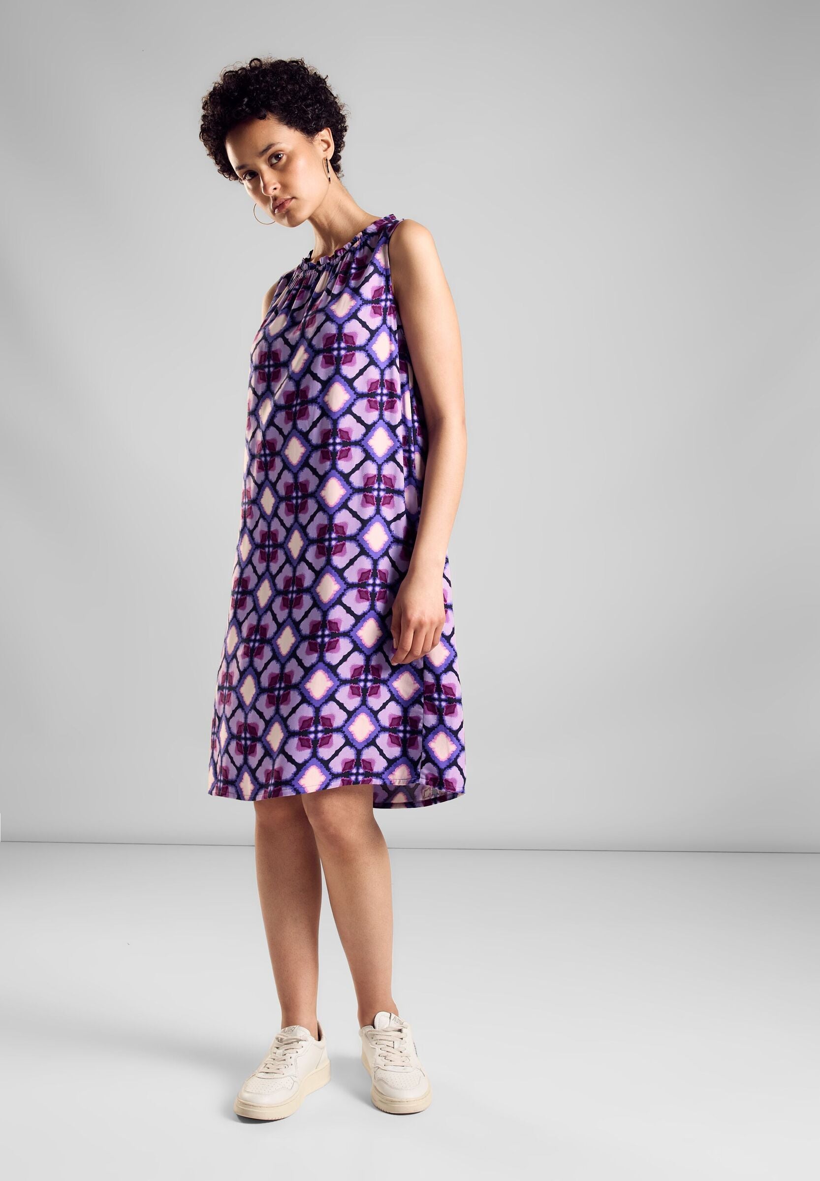 Viskose Print Kleid