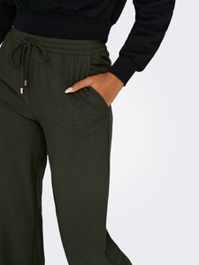 ONLGINNY HW WIDE PULL-UP PANT OY PNT