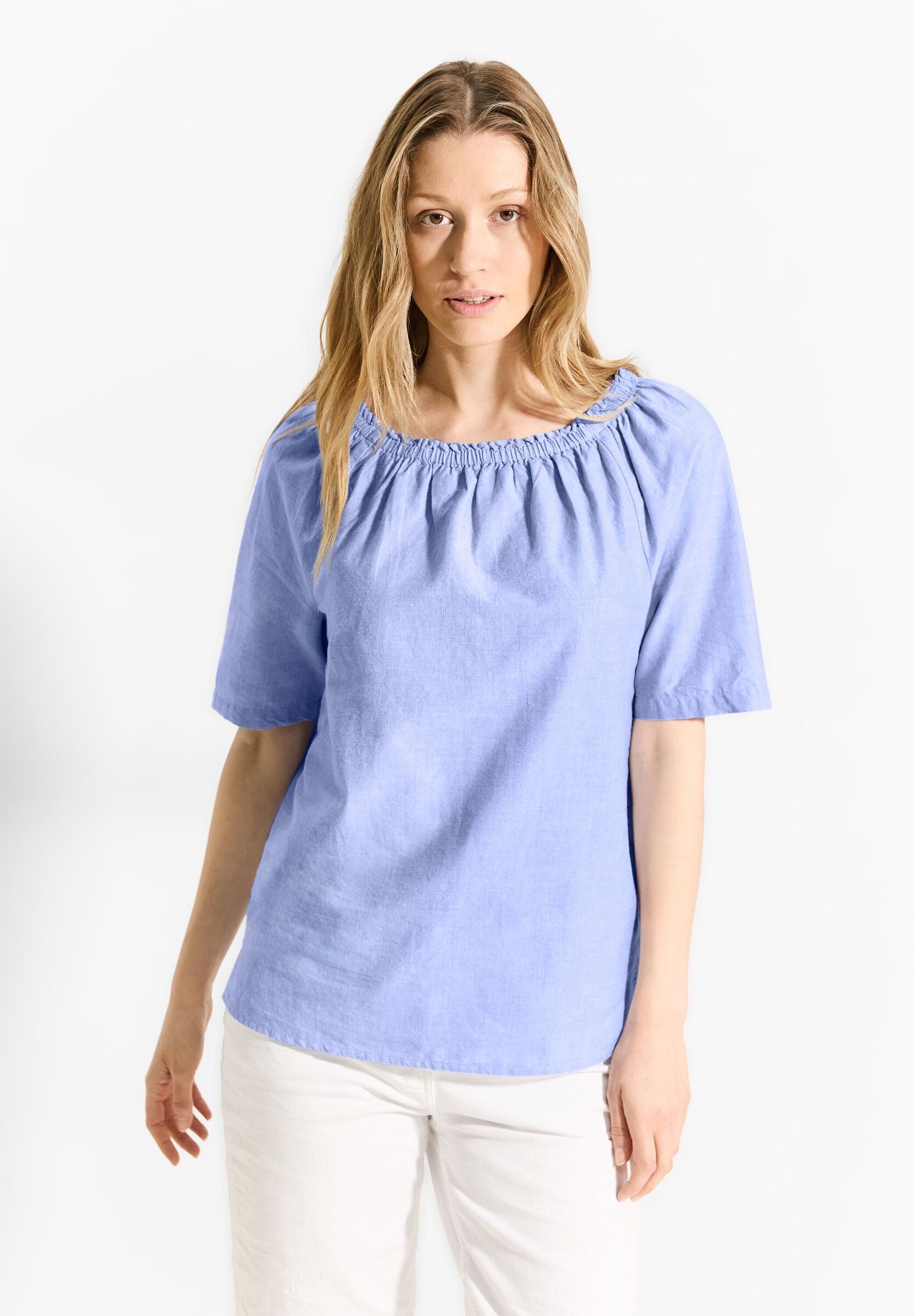 Chambray Bluse