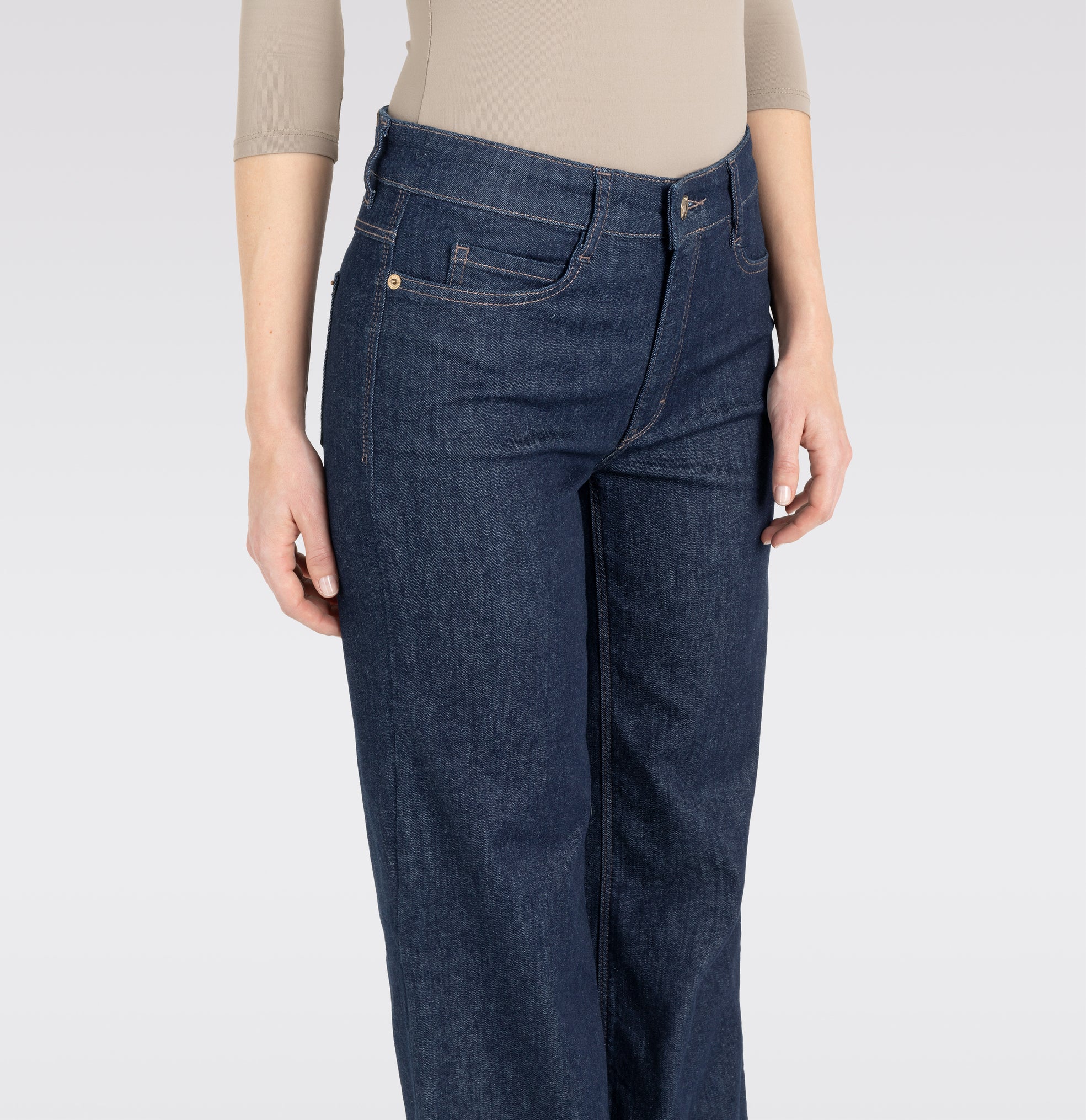 MAC JEANS - WIDE, Authentic Stretch Denim