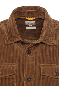 Cord Overshirt aus reiner Baumwolle