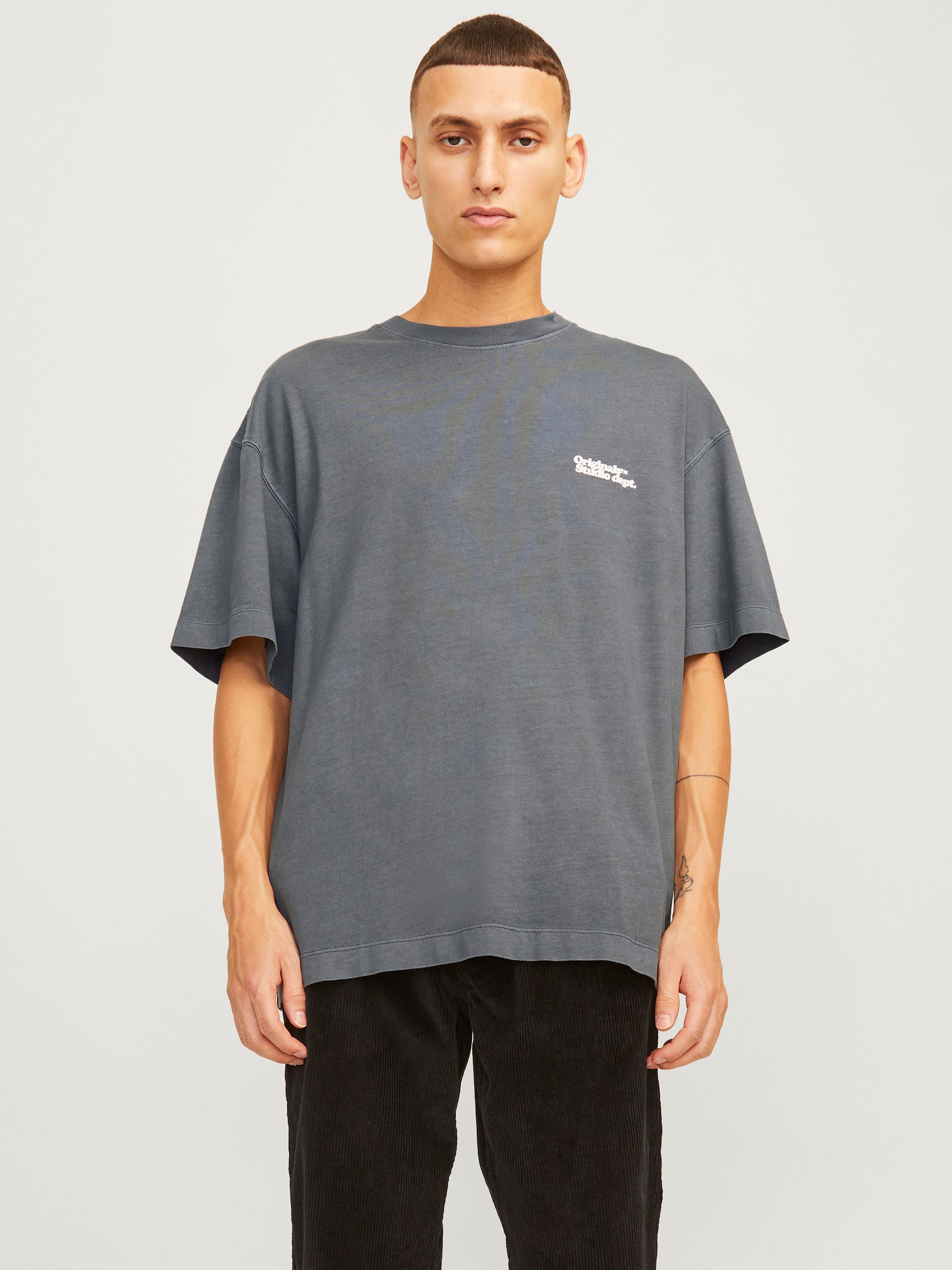 JORVERMONT WASH TEE SS CREW NECK