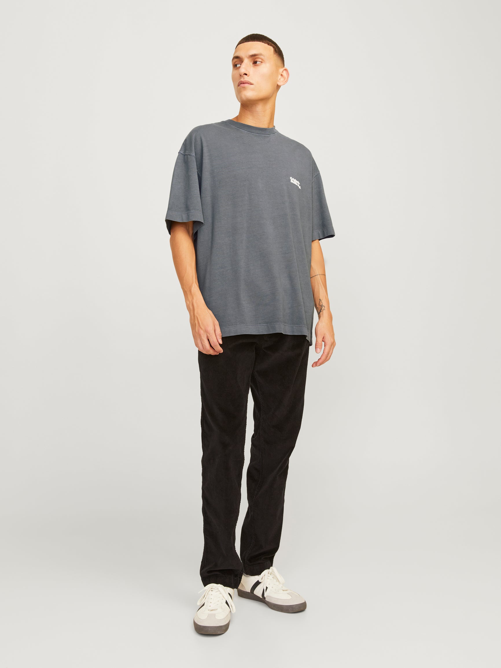 JORVERMONT WASH TEE SS CREW NECK