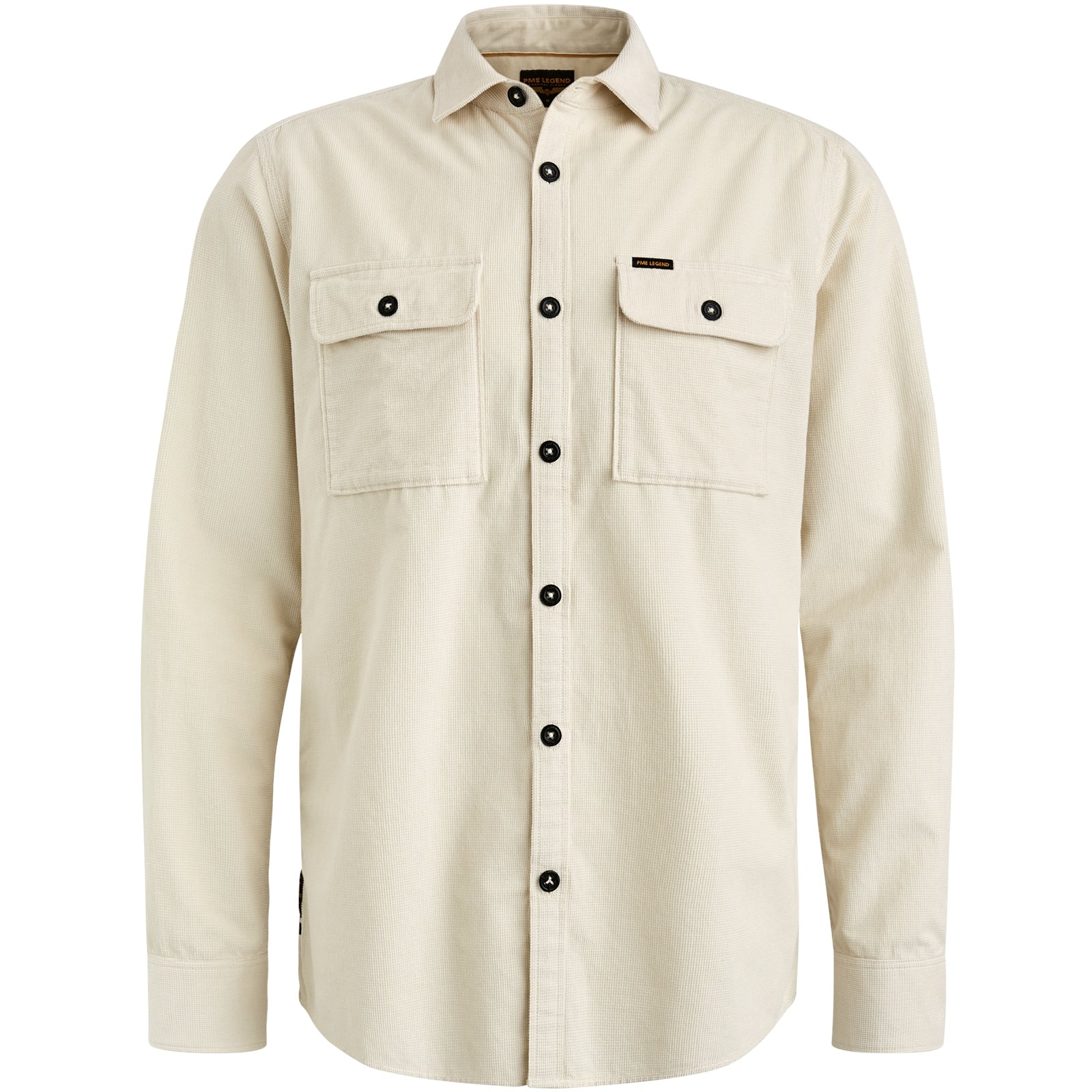 Long Sleeve Shirt Fine Waffle Corduroy