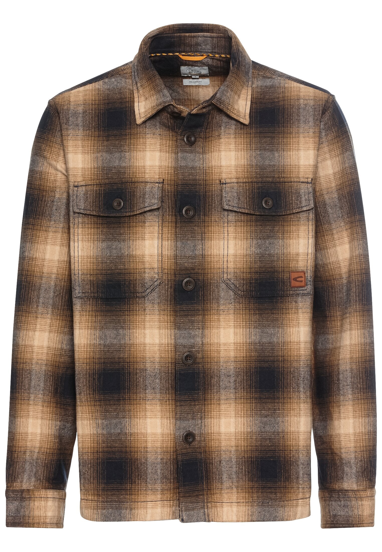 Overshirt aus reiner Baumwolle