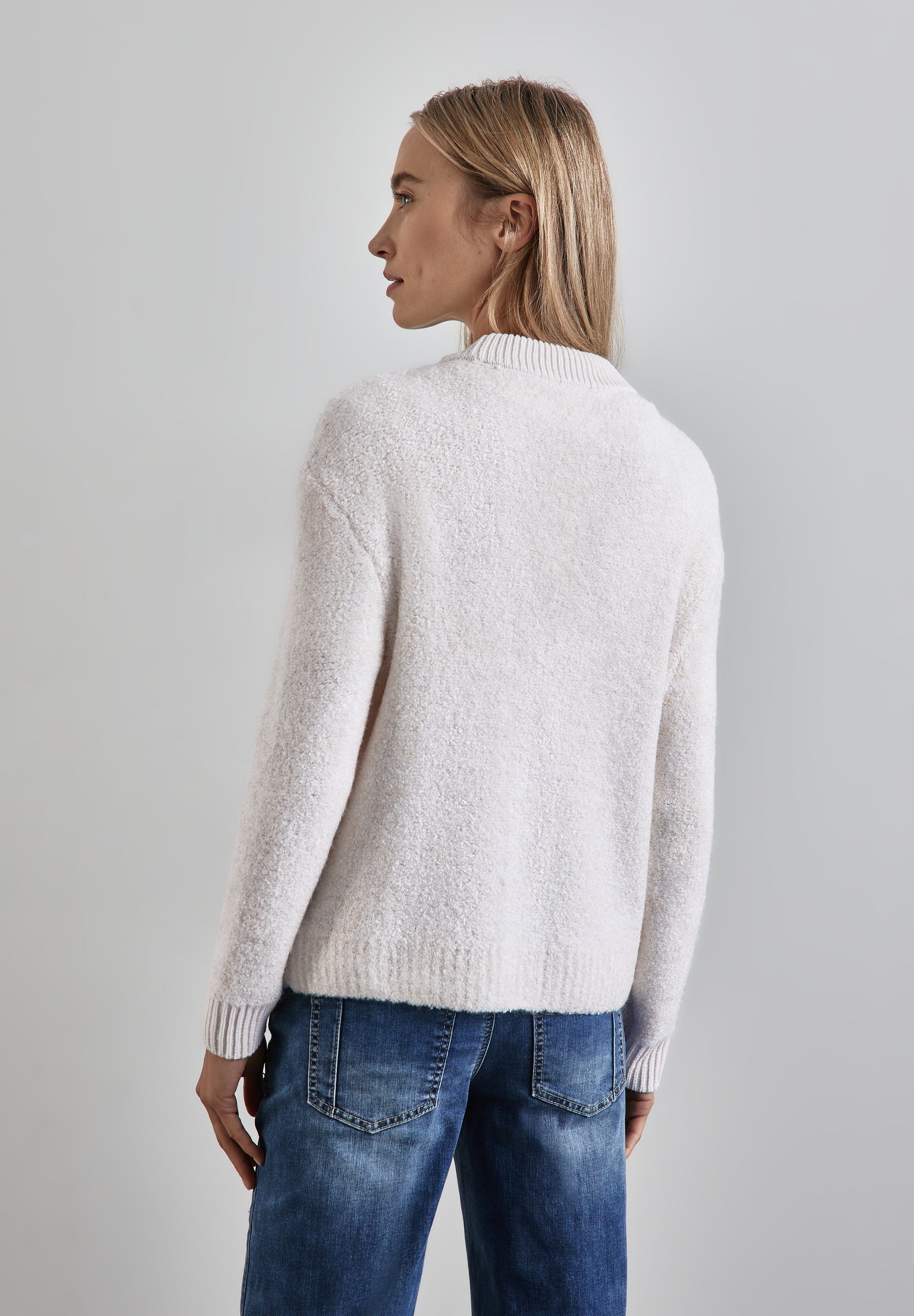 Bouclé-Cardigan