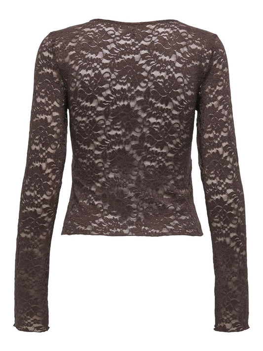 ONLNIKKA L/S LACE TOP JRS