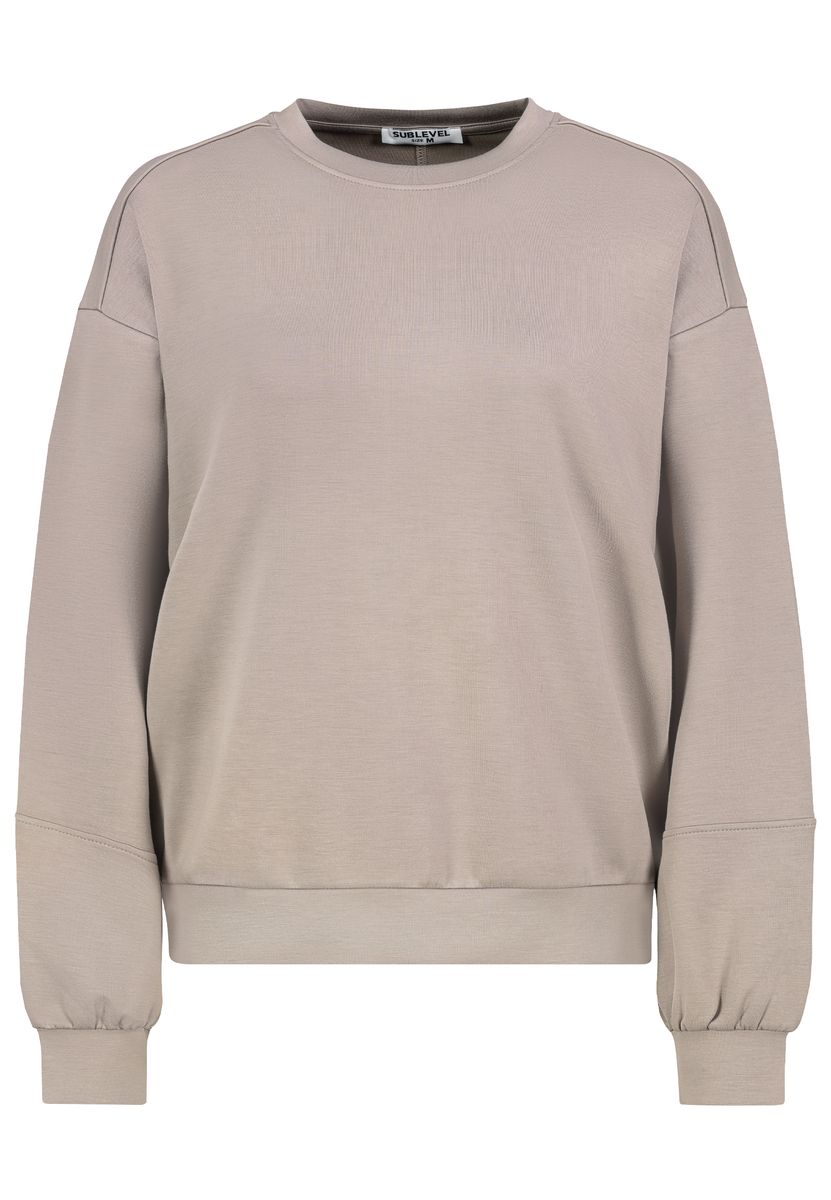 DOB Sweat, Crewneck, überschnittene