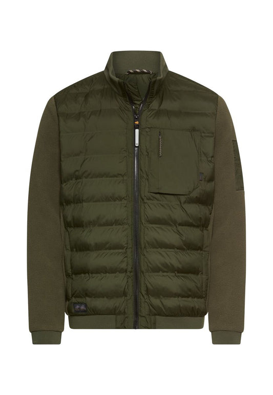 Blouson im Stepp-Fleece-Mix