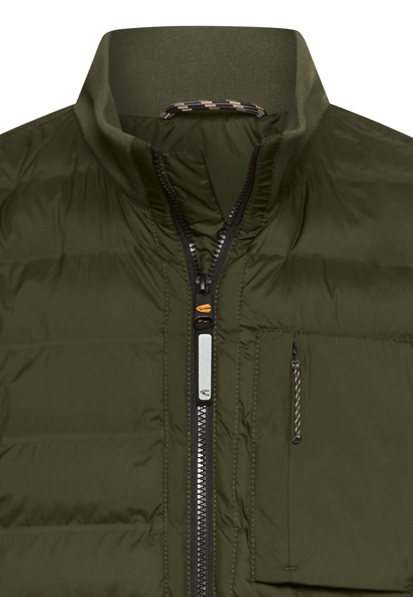 Blouson im Stepp-Fleece-Mix
