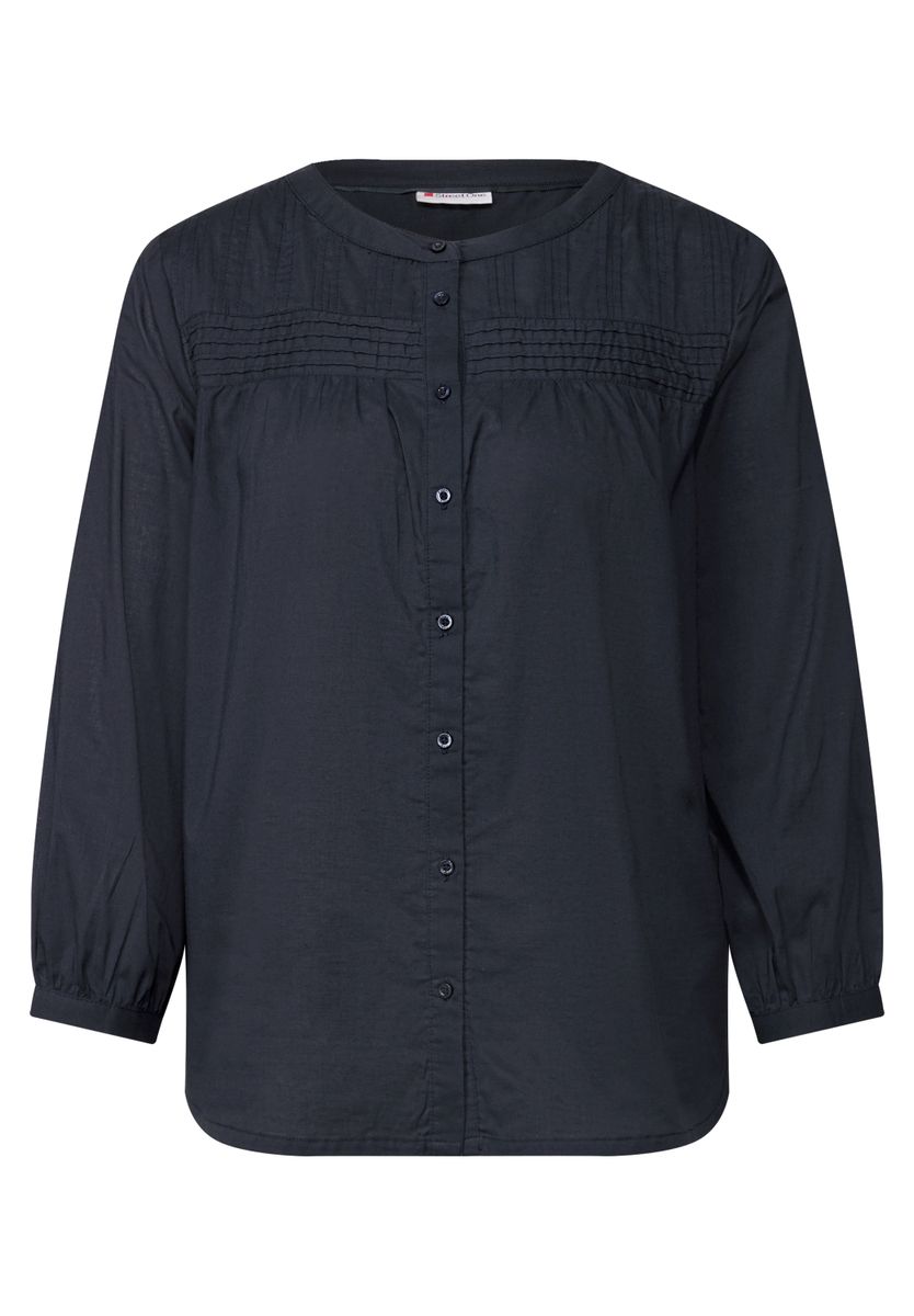 Baumwollbluse mit Details