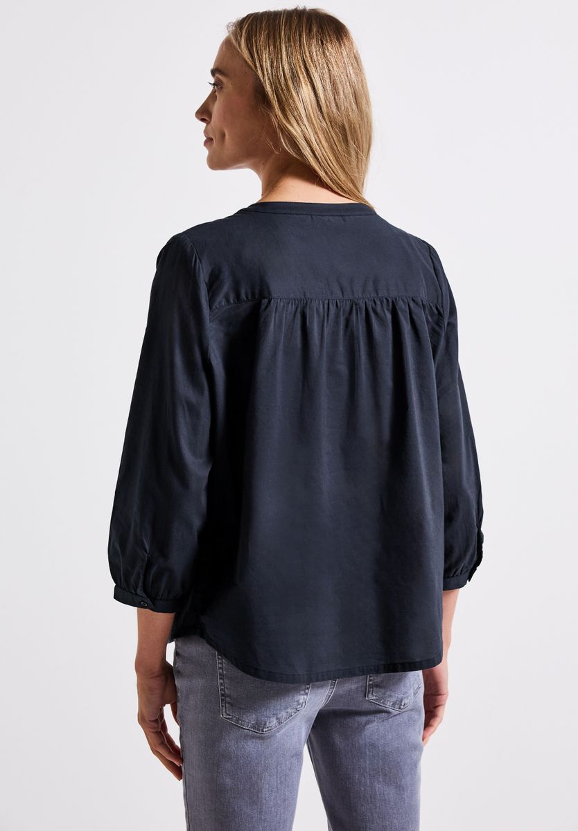 Baumwollbluse mit Details