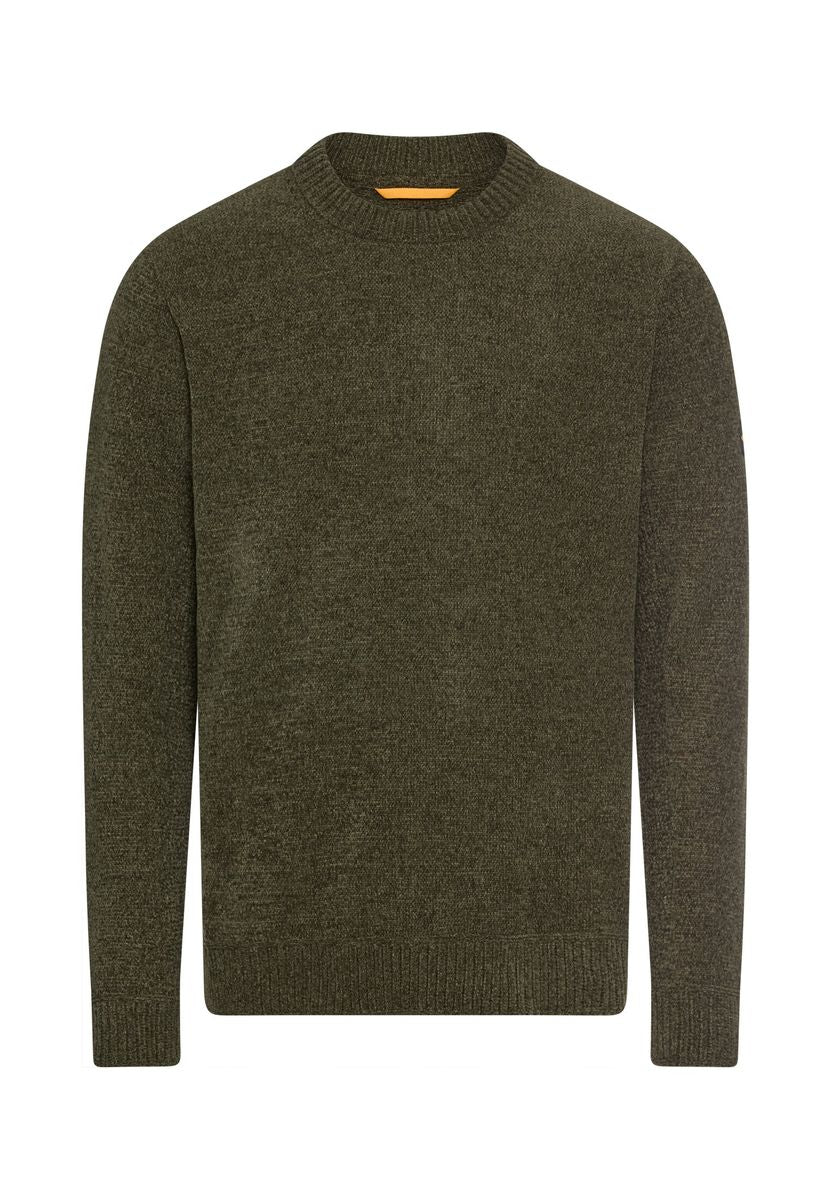 Pullover mit Rundhalskragen