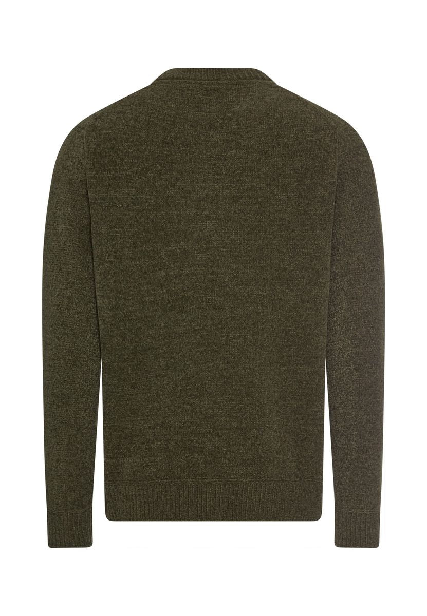Pullover mit Rundhalskragen