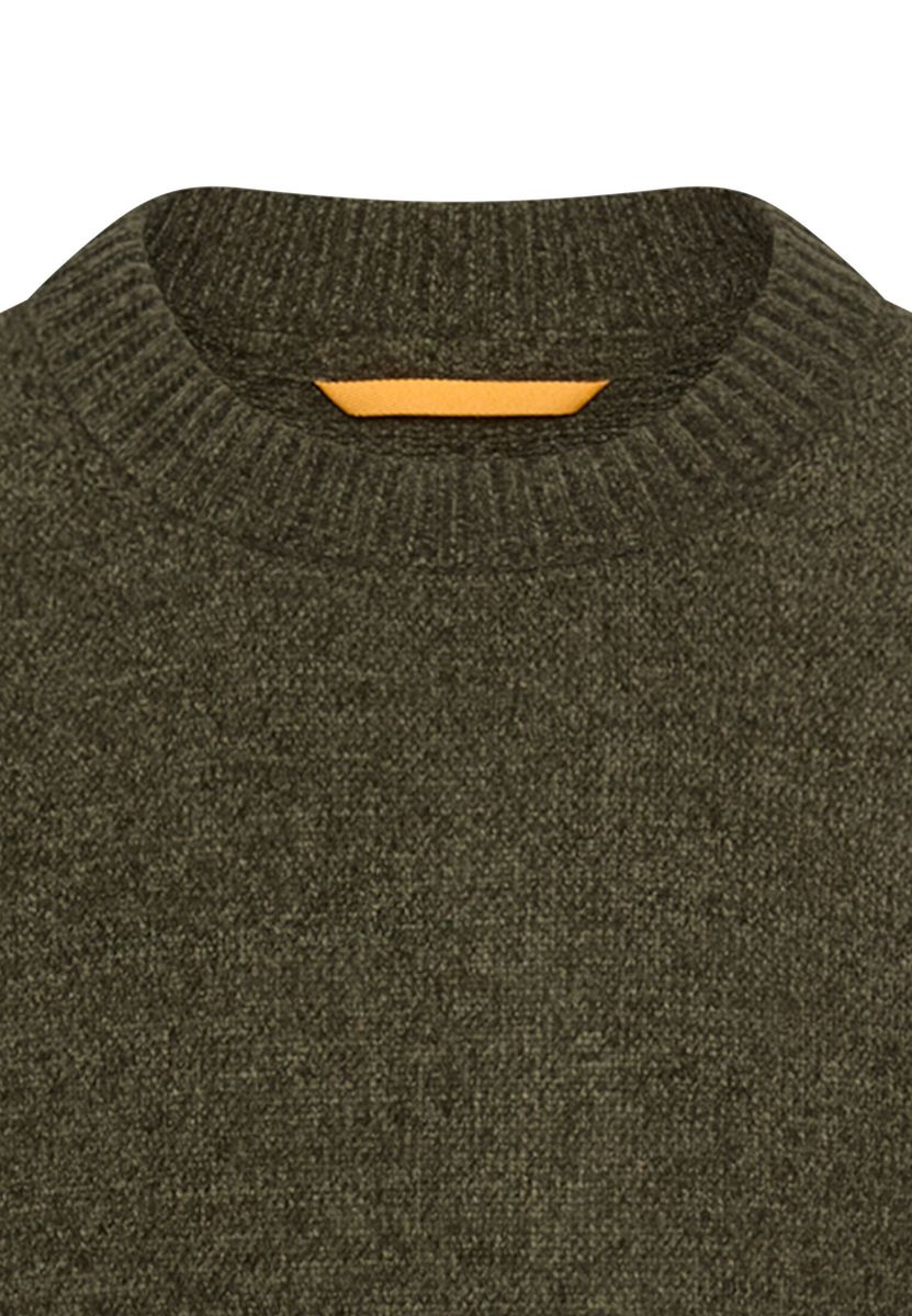 Pullover mit Rundhalskragen