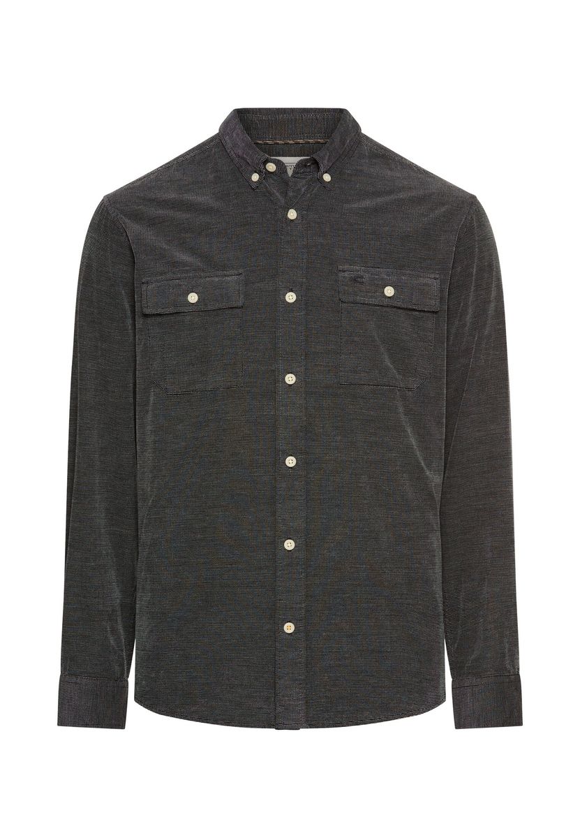Langarm Shirt mit aufgesetzten Taschen
