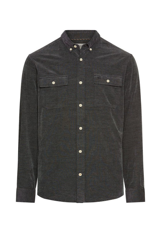 Langarm Shirt mit aufgesetzten Taschen