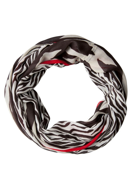 Gemusterter Loop Schal