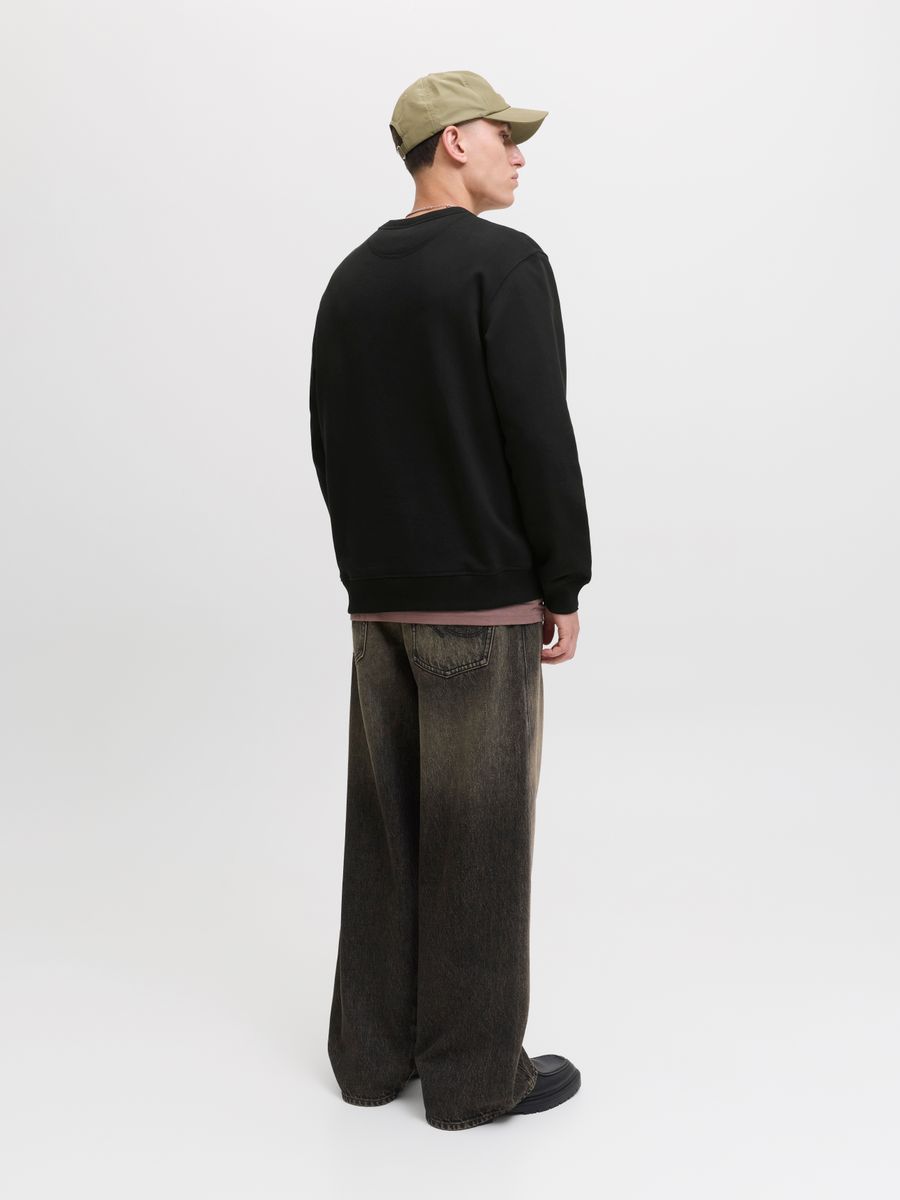 JORNORREBRO EMB SWEAT CREW NOOS