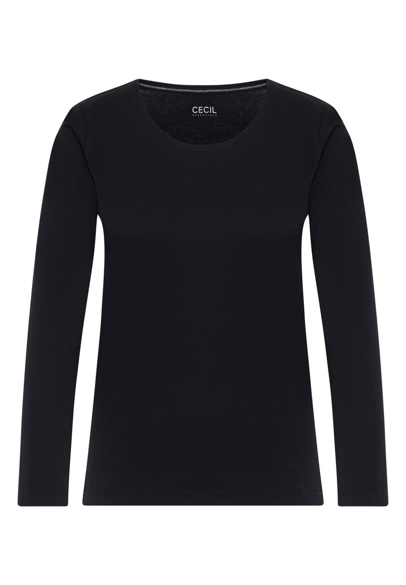 Basic Langarmshirt