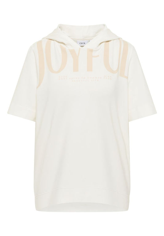 Kapuzenshirt mit Wording
