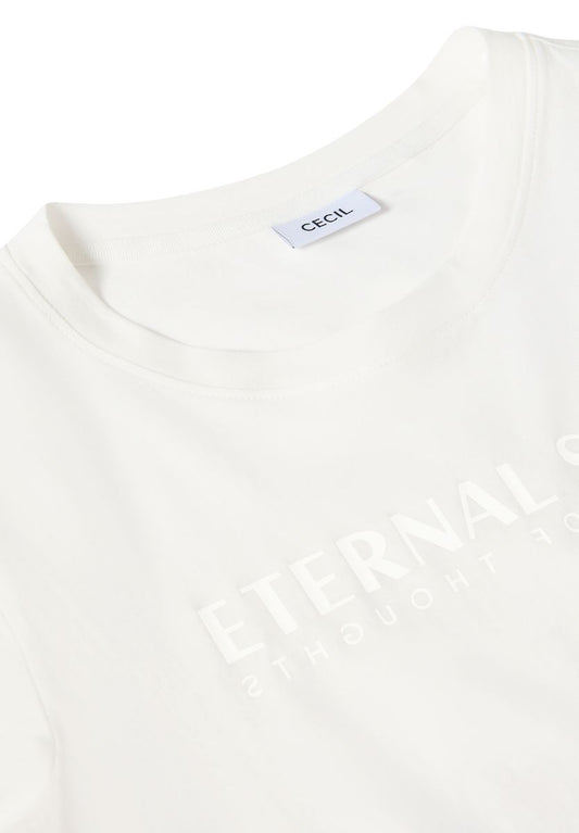T-Shirt mit Wording Artwork