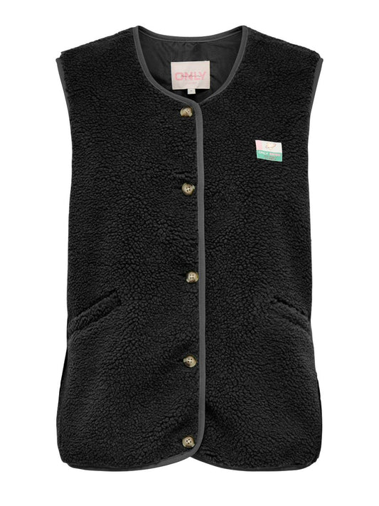 ONLBABY LIFE TEDDY VEST PNT CS
