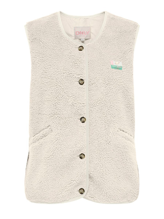 ONLBABY LIFE TEDDY VEST PNT CS