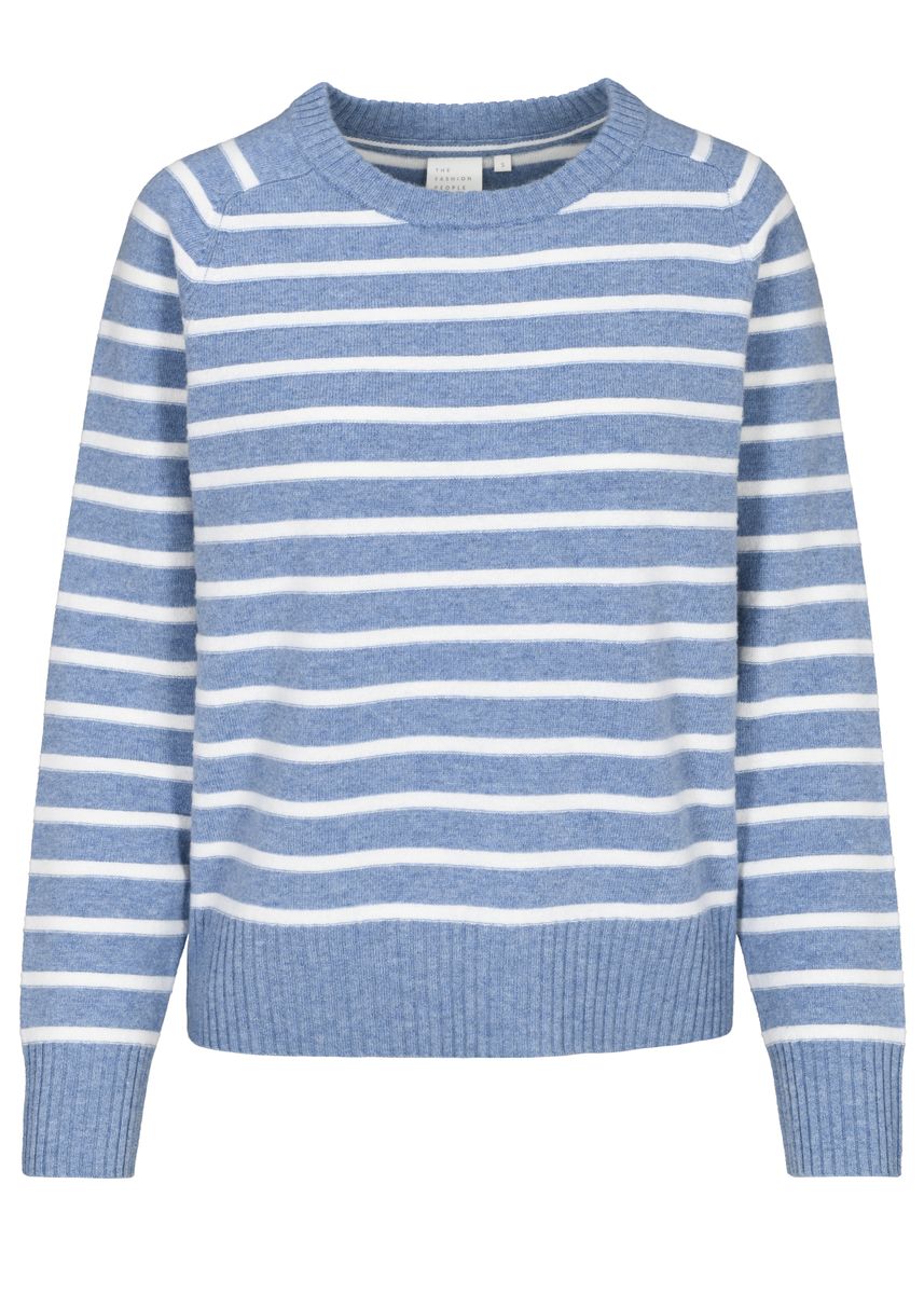 Merino Pullover striped