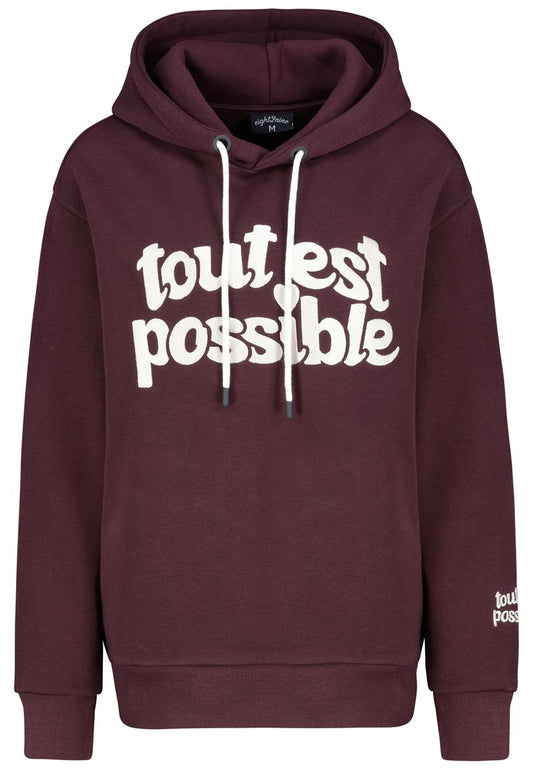 DOB Sweat, langarm, Kapuze mit Dart