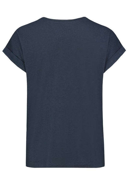 DOB T-Shirt, angeschnittene Ärmel m