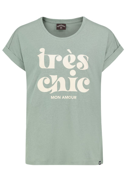 DOB T-Shirt, angeschnittene Ärmel m