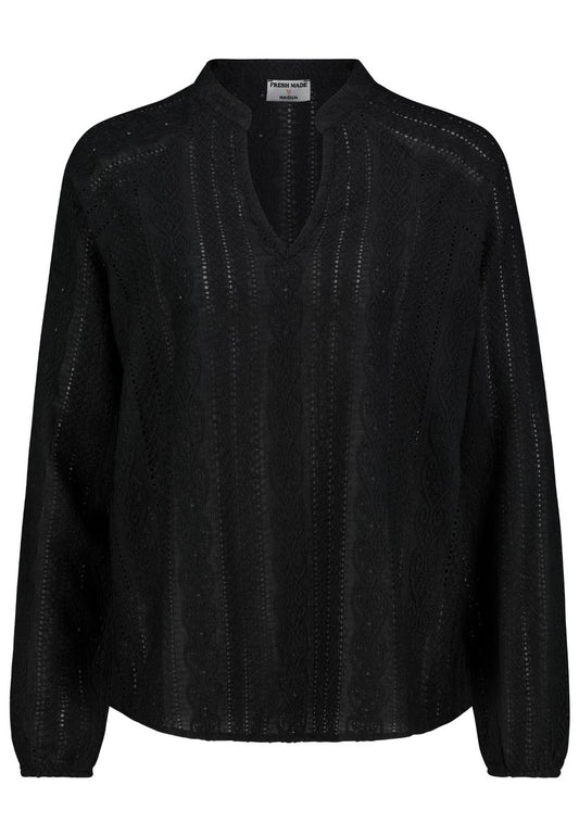 DOB Bluse, lang Arm mit Raglannaht