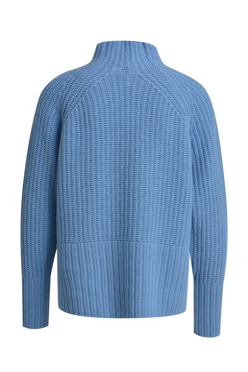 turtle neck pullover 1/1 raglan sleeve