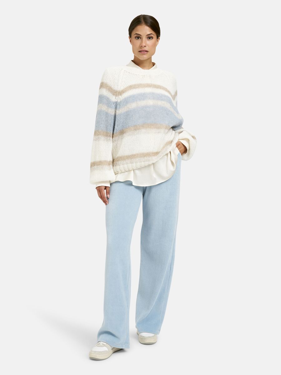 roundneck pullover 1/1 raglan sleeve