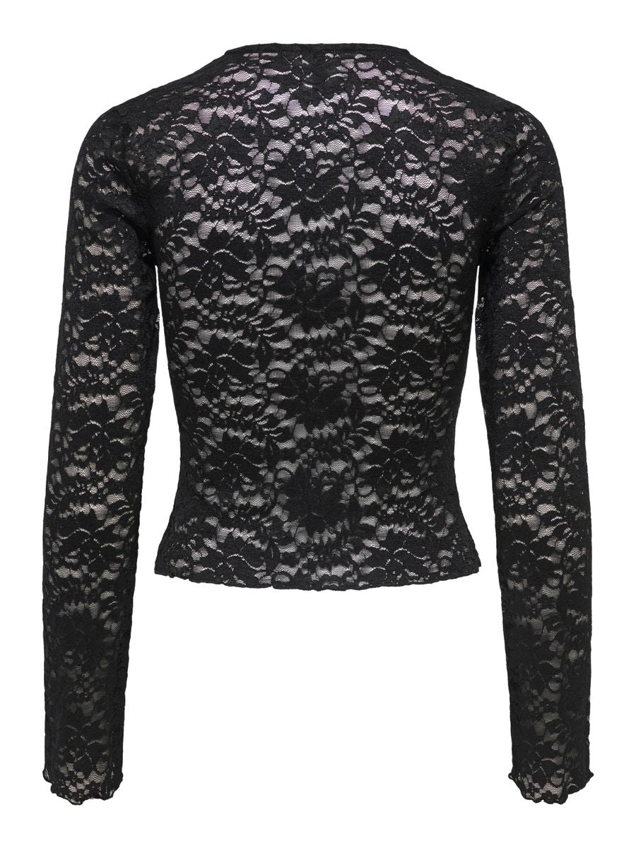 ONLNIKKA L/S LACE TOP JRS