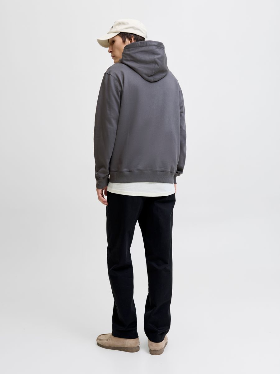 JORNORREBRO EMB SWEAT ZIP HOOD NOOS