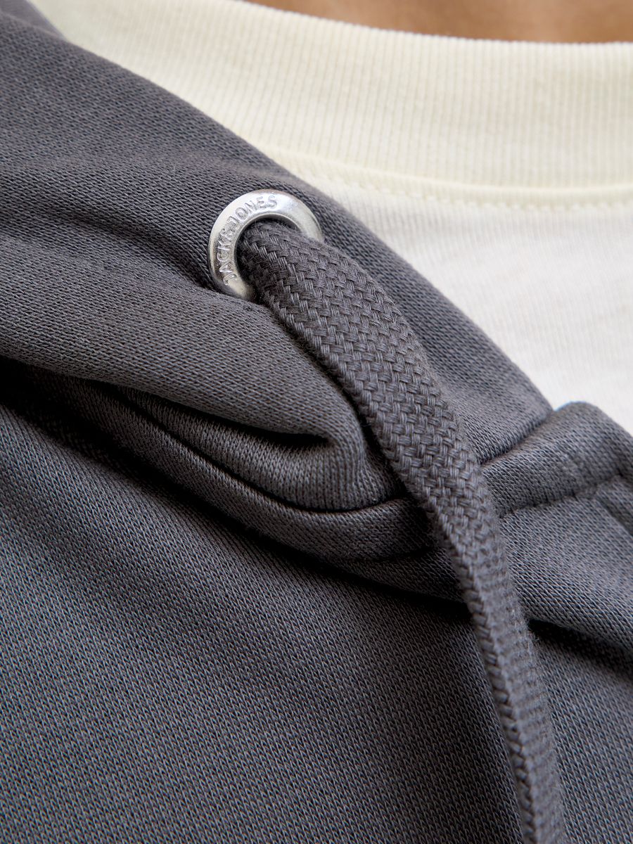 JORNORREBRO EMB SWEAT ZIP HOOD NOOS