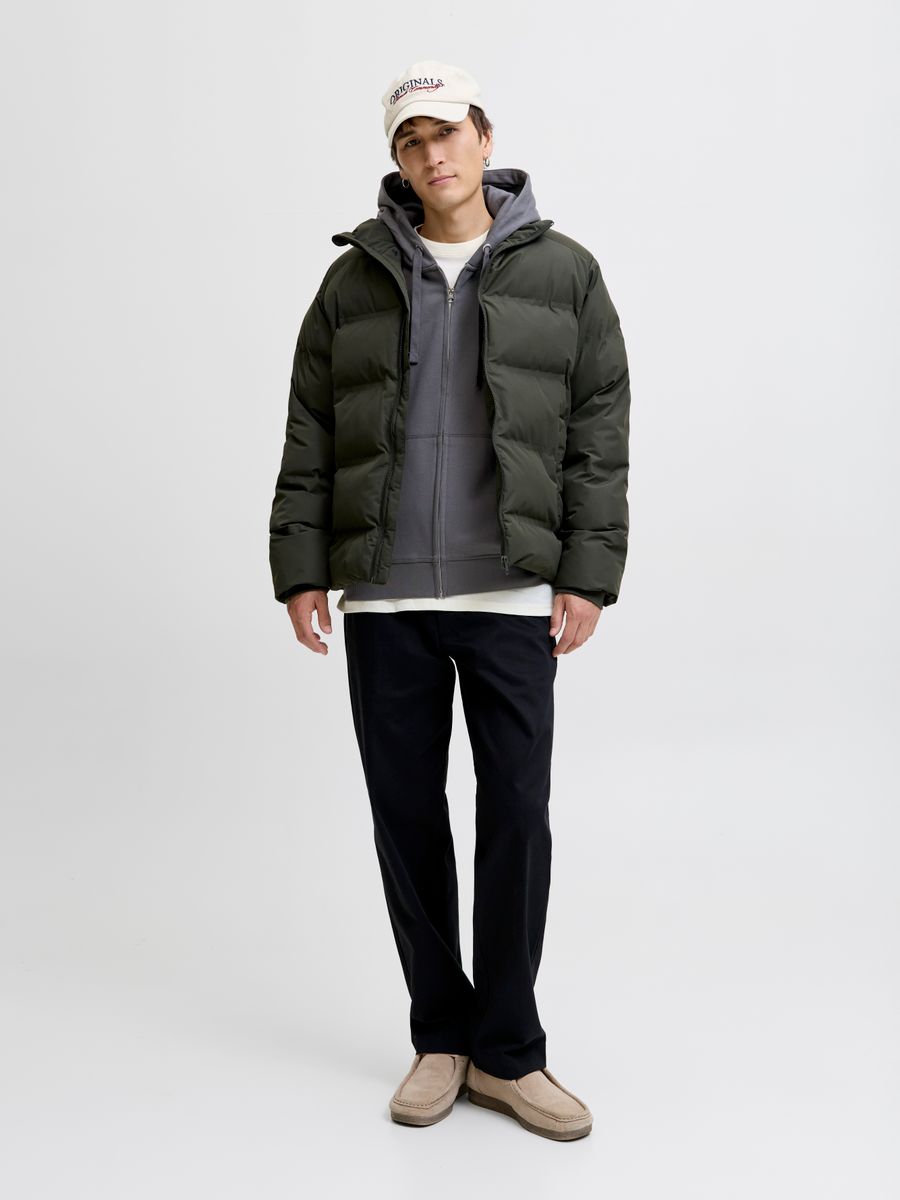 JORNORREBRO EMB SWEAT ZIP HOOD NOOS